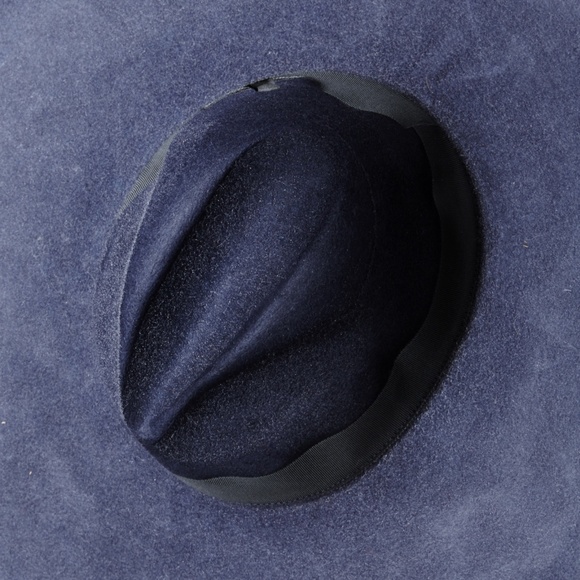 ENGINEERED GARMENTS PRINTED FELT HAT NAVY FUR main image 5